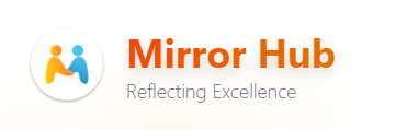 Mirror Hub Social Platform Logo